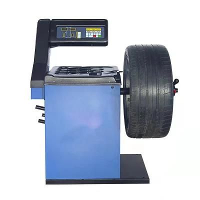 Wheel Balancer with Static Balance Alu Alloy Mode and Motorcycle Balance Mode Tyre Changer Tire Changer Garage Equipment Balancing Machine