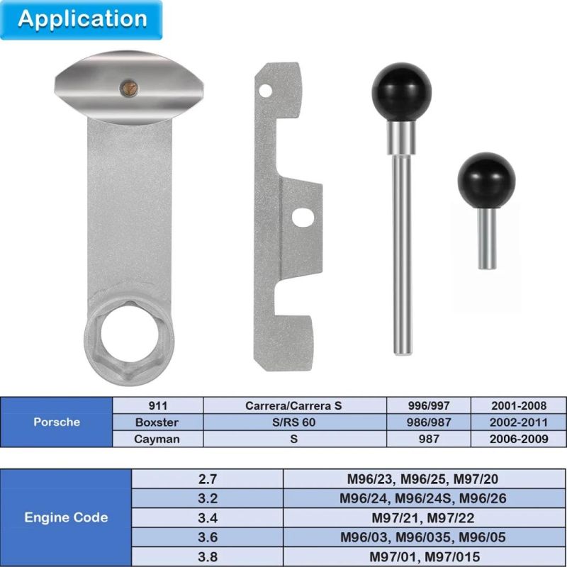 Viktec Engine Timing Tool Camshaft Alignment Tool 4170 Cam Rebuild Porsche Timing Tool Kit