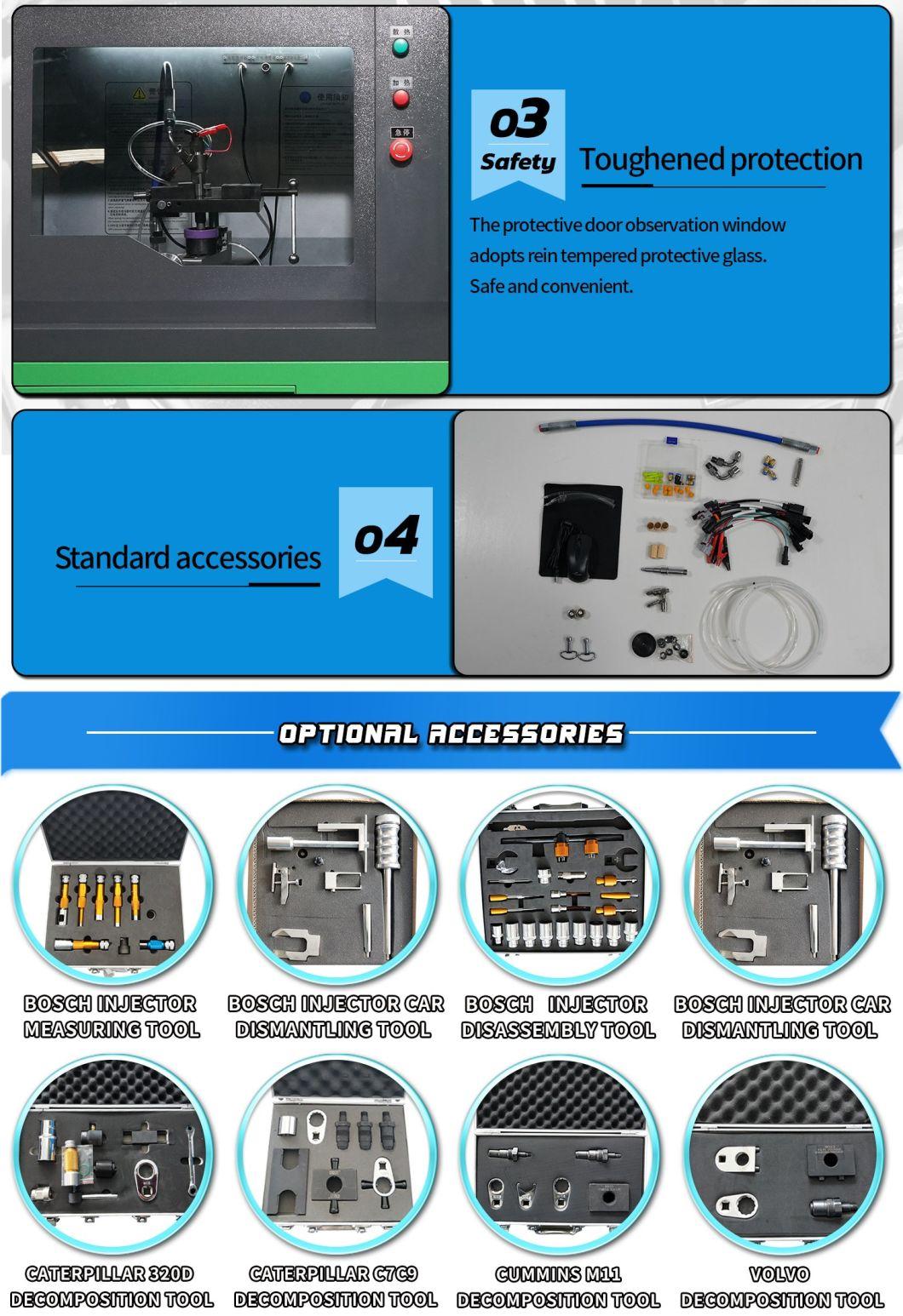 Heui Common Rail Injector Test Bench Hcr-318 with Double Oil Road