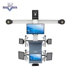 3D Wheel Alignment Equipment Machine for 2 Post Scissor Lift G300 Double Screen
