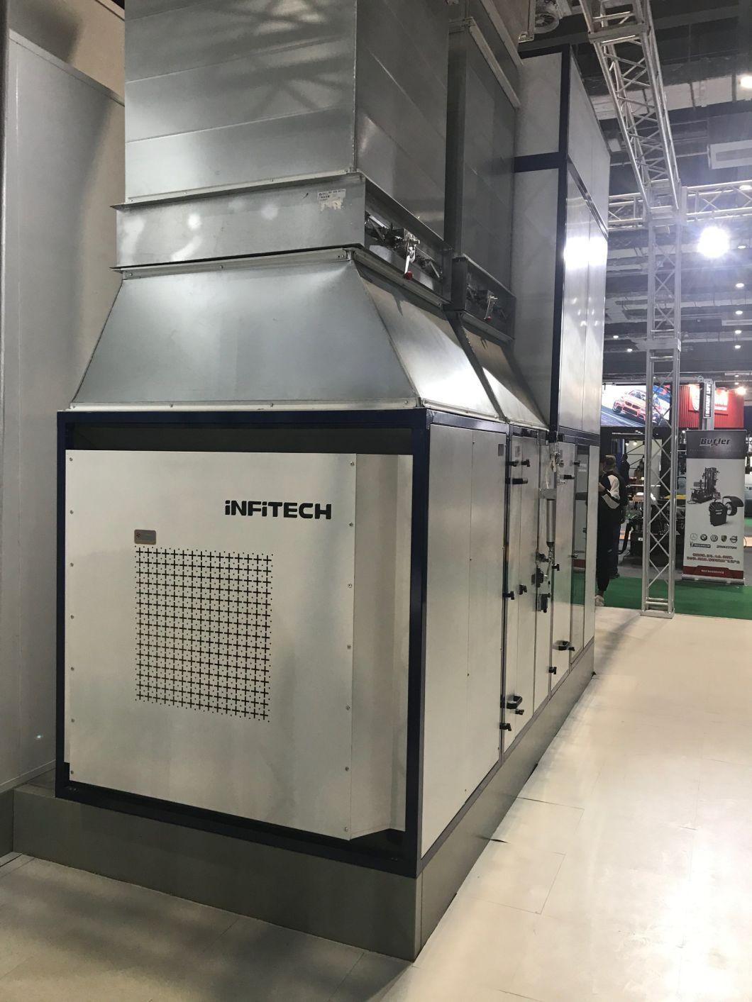 Full Downdraft Paint Booth for Heavy Duty Products From Infitech