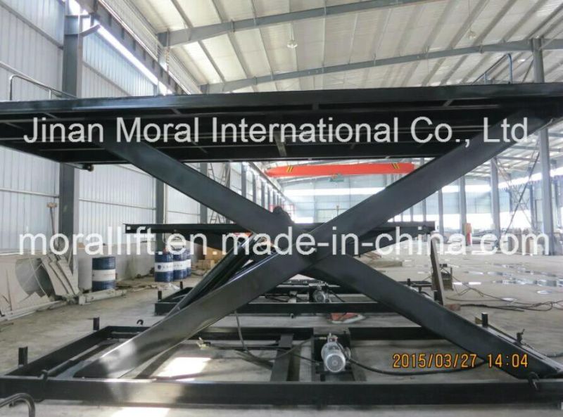 Hydraulic Heavy Loading Vertical Scissor Car Lift