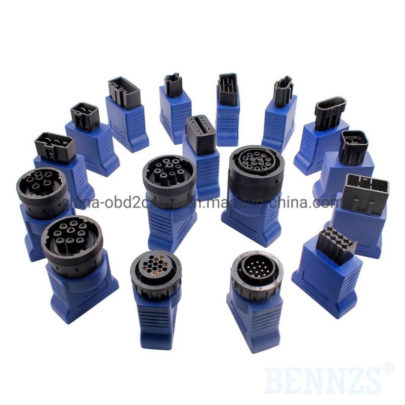 Factory Directly Supply J1939 9pin Adapter J1939 6pin Cable J1939 9pin Cable for Heavy Truck Scanner Diagnostic Tool