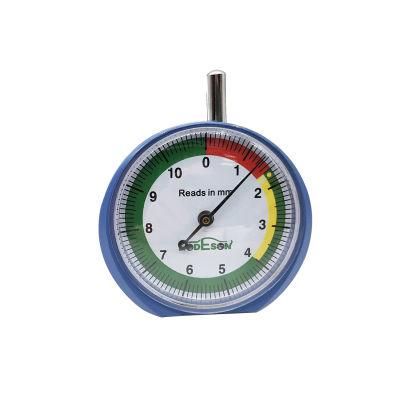 Dial for Easy Display Tire Tread Depth Gauge Ruler for All Vehicles