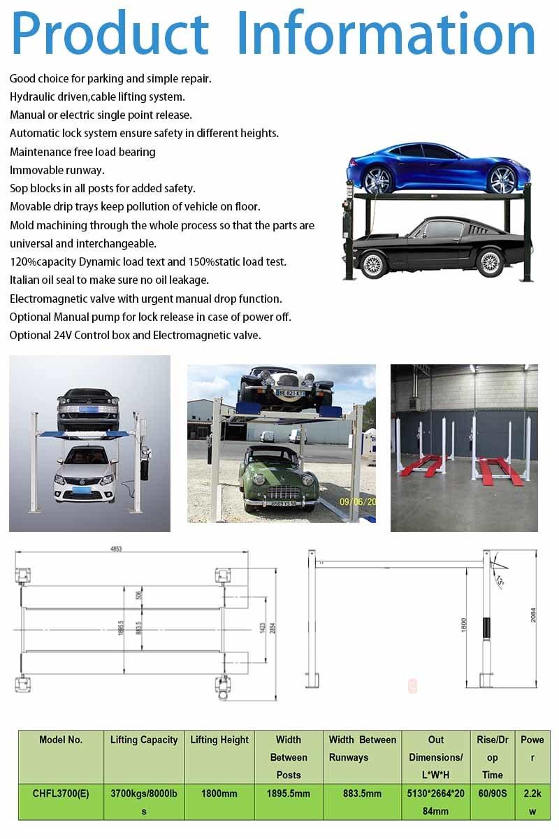 4 Post Car Parking System