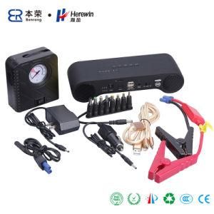 Lithium Battery Car Jump Starter with Two Speakers