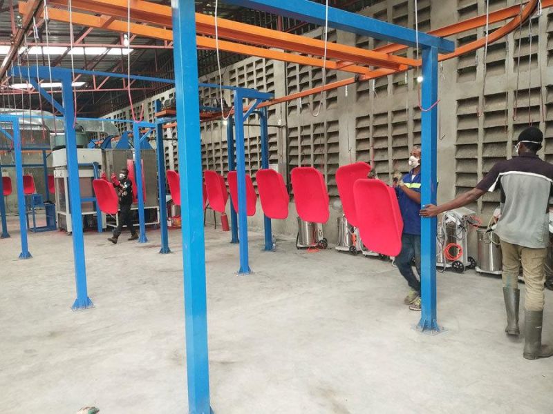 Powder Coating Line Powder Booth High Temperature Curing Oven