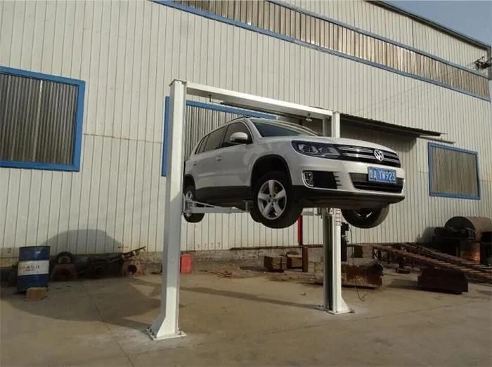 Automatic 4t Capacity Portable Hydraulic Electric 2 Post Car Lift