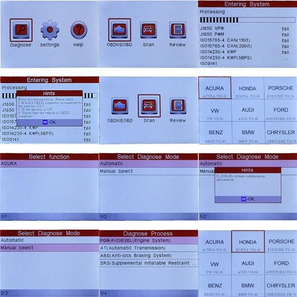 Launch Crp123 Creader VII+ Diagnostic Instrument