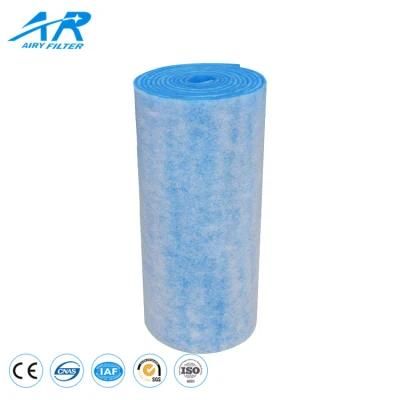 Blue and White Polyester Pre Air Filter for Spray Booth