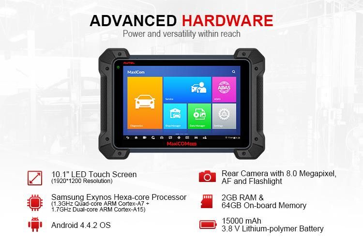 Diagnostic Tools Ms908p Diagnostic Scanner Tools Autel with J2534 ECU Programmer Autel Scanner Mk908p