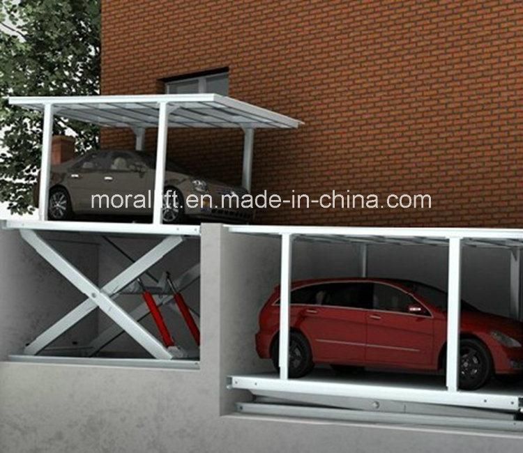 High-Quality Invisible Underground Car Parking System for Private House