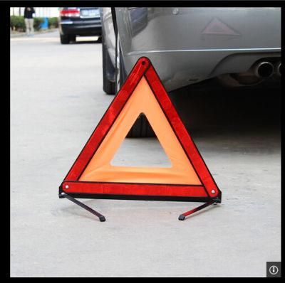 Emergency Car Roadway Warning Triangle with E-MARK