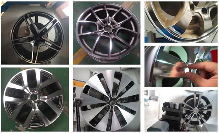 China Wheel Repair Equipment Awr2840 Diamond Cut Wheel Refurbishment Lathe