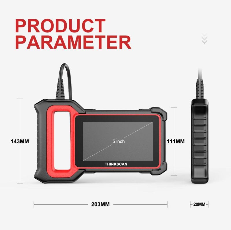 Thinkcar Thinkscan Plus S5 OBD2 Car Scanner Engine Scan ABS Airbag Transmission System OBD 2 Diagnostic Scanner Automotive Tools