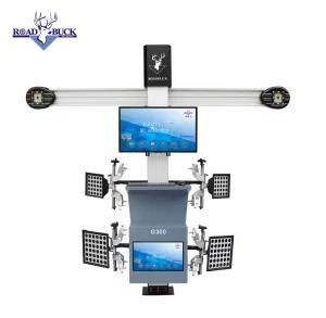 Auto Wheel Alignment 3D Machine Equipment for 2 Post Lift G300 Double Screen