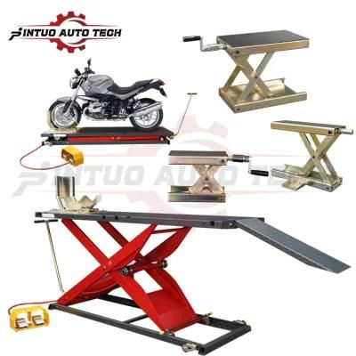 Power Saving Brand Motorcycle Service Lift for Tire Shop