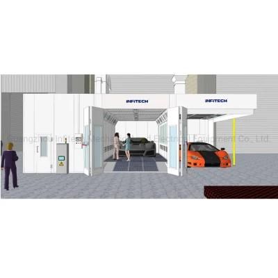 High Efficiency Spraying Paint Cabin for Car Body Shops