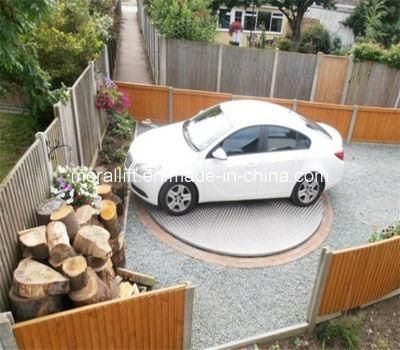 Outdoor Rotating Car Park Turntable with Rush Proof