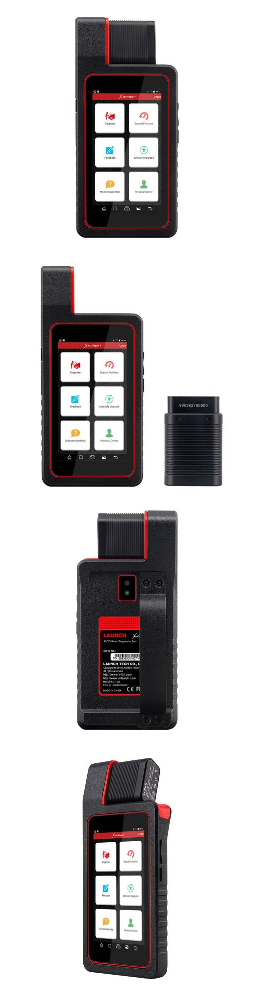 OBD II Code Scanner Launch X431 Diagun V Powerful Diagnotist Tool with 2 Years Free Update