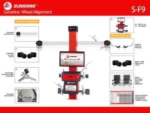 3D Wheel Alignment Machine with CE and ISO