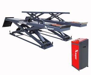Good Sell Le8700 Double Level Ultra-Thin Scissor Lift for Workshop