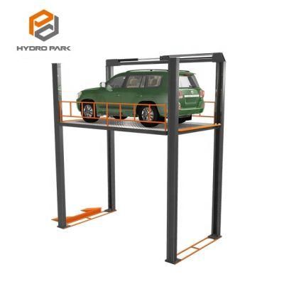 Mutrade Hydro-Park 4 Post Vertical Dependent Hydraulic Car Vehicle Lift