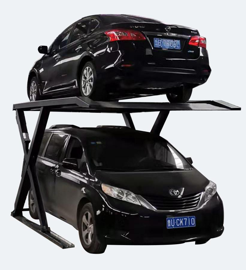 Hydraulic Lifting Platform Double Level for 2 Cars