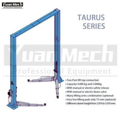 Garage Equipments Italian Technology Auto Vehicle Two Post Car Lift