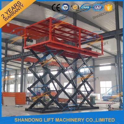 Underground Hydraulic Scissor Car Lift