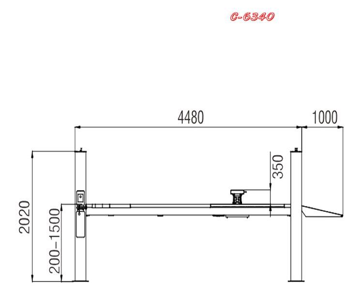 Vico 4 Column Hoist Wheel Alignment Lift Garage Equipment