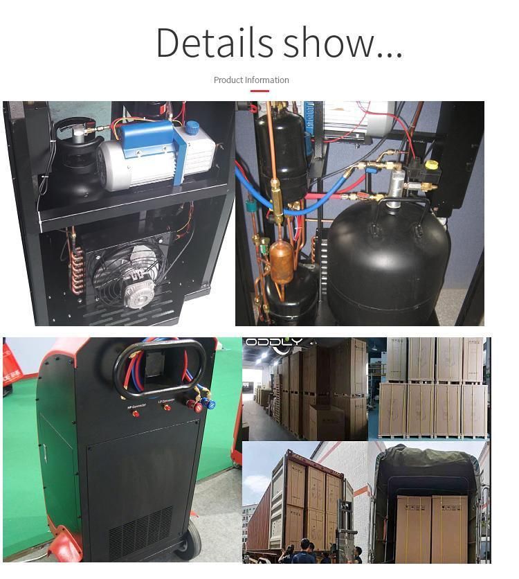 AC R134A Refrigerant Recovery Machine with CE