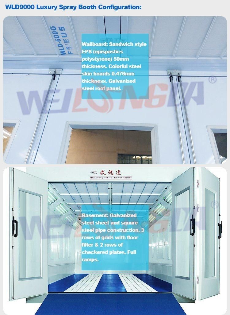 Wld-9000 (Luxury Type) (CE) Car Spray Booth Oven