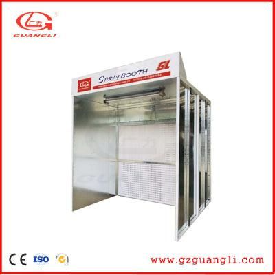 Different Sizes Furniture Open Face Dry Spray Paint Booths Price