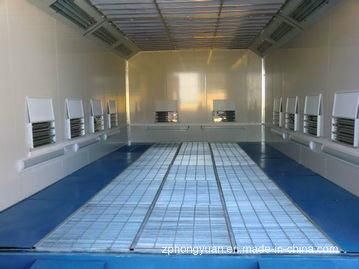 Car Paint Spraying Booth with Intake and Exhaust Fan