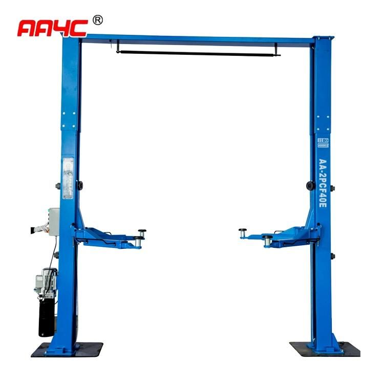 2 Post Clear Floor Lift, Electronic Lock Release AA-2pcf40e (4.0T)