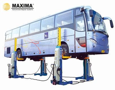 Maxima Ml4034 4 Post Bus/Truck Lift 34t Capacity CE Certified Bus Repair