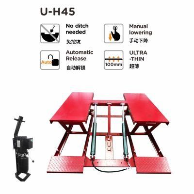 Unite Car Scissor Lift Table U-H45 Small Platform Pantograph Scissor Lift