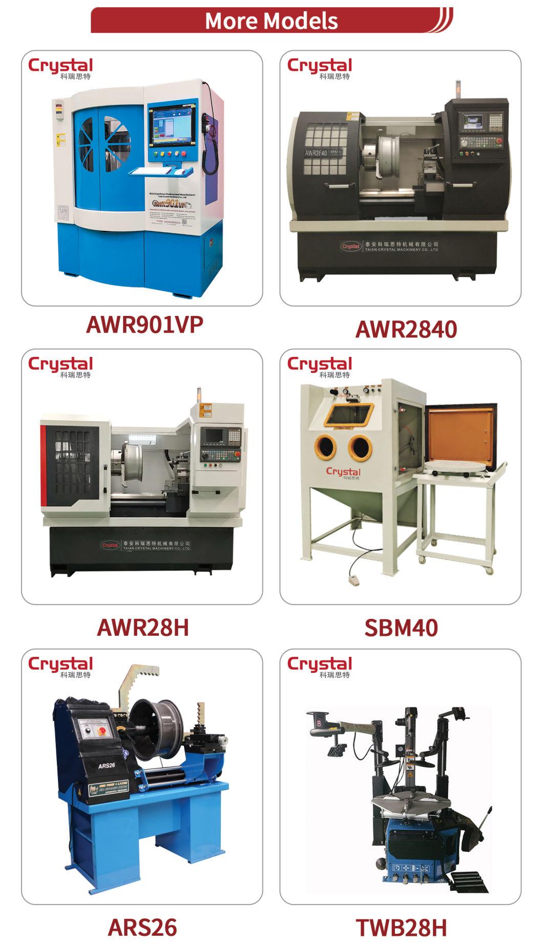 Wheel Recondition CNC Lathe Diamond Cut Rim Repair Machine Price