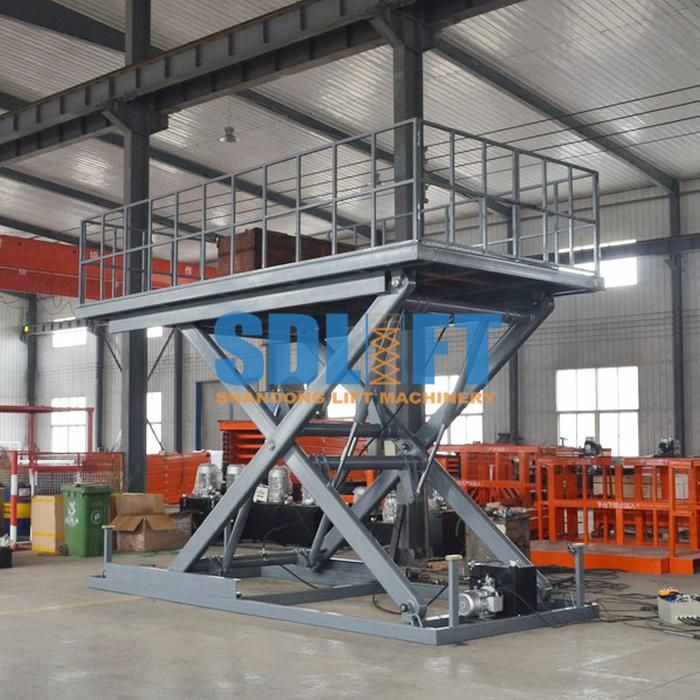 Hydraulic Electric Scissor Type Garage Car Elevator