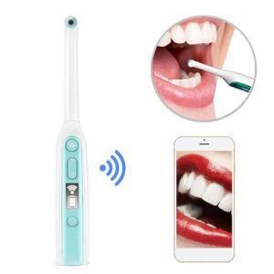 Wireless WiFi Oral Dental Endoscope 8 Adjustable LED Lights Intraoral Camera HD Video for Ios Android Teeth Inspection Endoscope