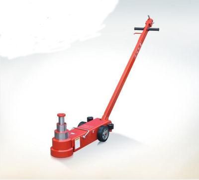 50 25 10 Ton 3 Stage Air Hydraulic Axle Jack