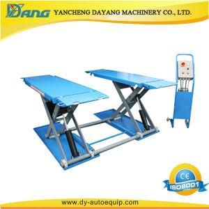 Low Rise Scissor Car Lift for Low Chassis