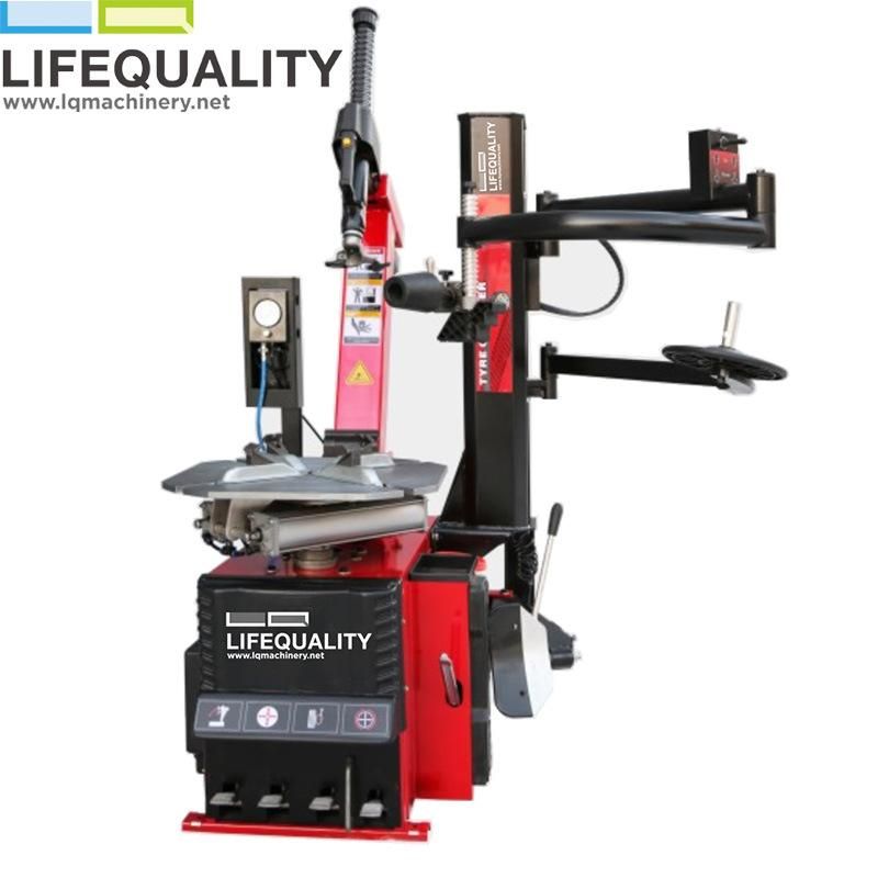 Tilting Tire Changer with Help Assitant Arm 10"-26"