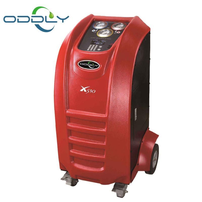 R134A or R1234yf Refrigerant Recycling Unit AC Exchanger Car Recovery Recharging Machine