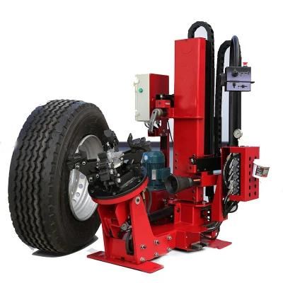 Vertical Design Heavy Duty Semi Automatic Pneumatic Tyre Changer for Truck Repair