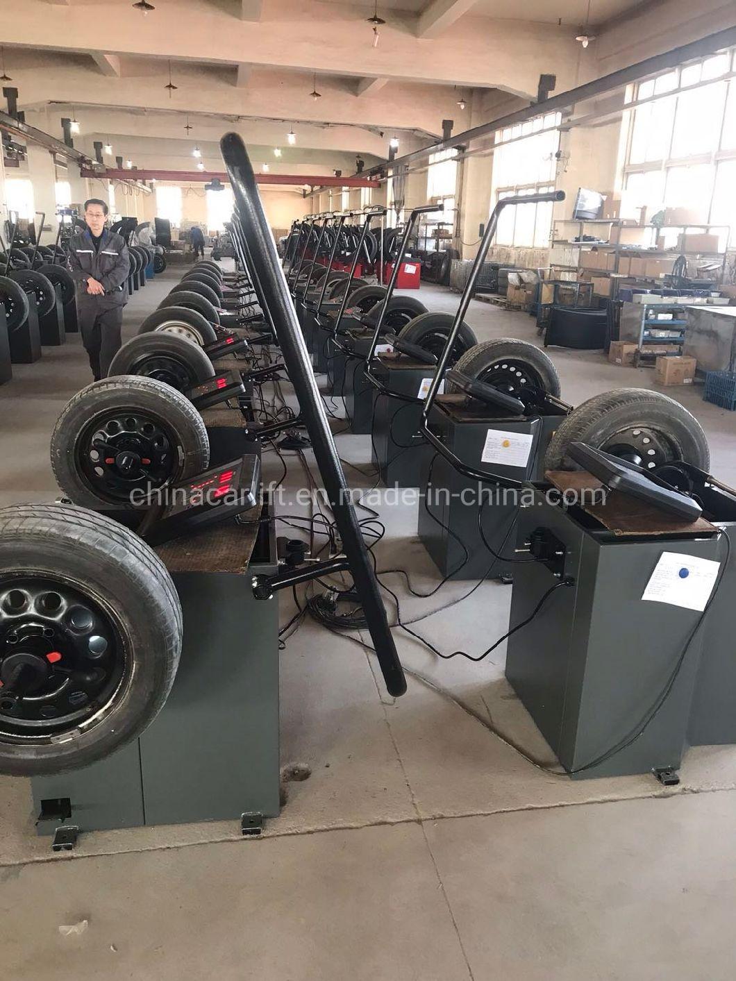 China Manufacturer Italy Software Full Automatic Automotive Wheel Balancer