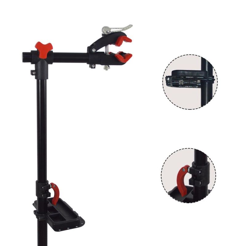 Max Loading 30kg Height Adjustable Bike Repair Stand 360 Degree Rotation