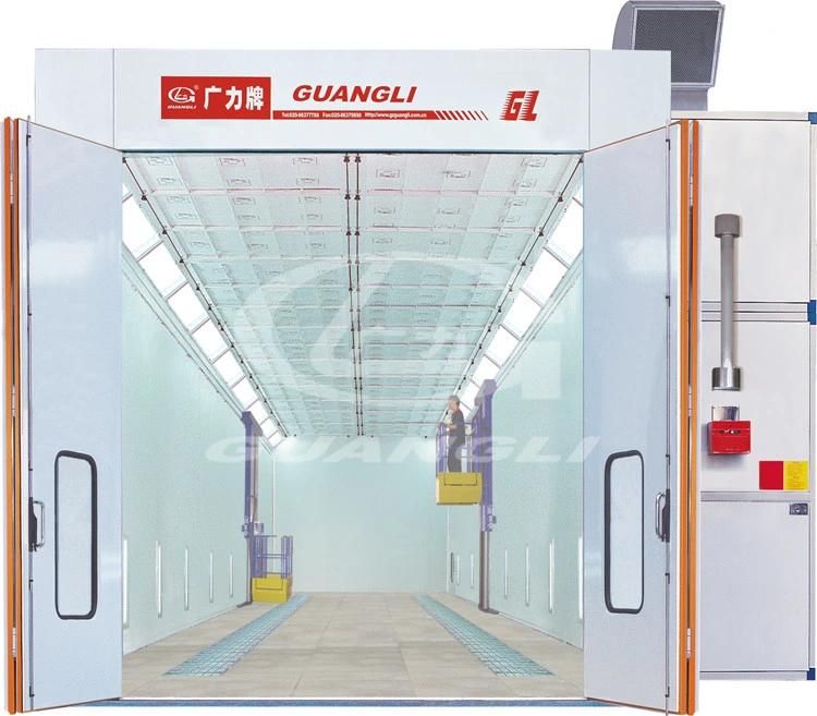 Gl Industrial Used Paint Truck Spray Booth with Moveable Manlift
