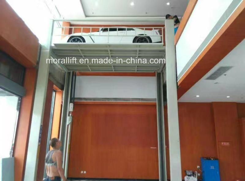 Hydraulic heavy loading capacity four cylinder car lift